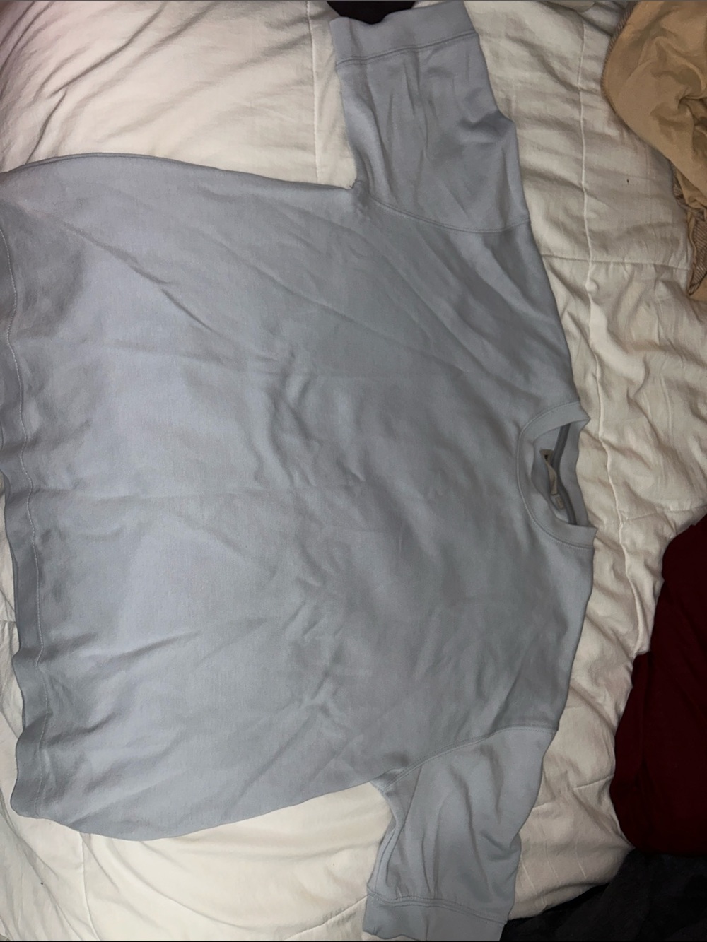 Amongst Others Light Blue Crewneck T-Shirt